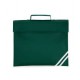 Book Bag (Bottle Green) with Logo - Beacon Academy