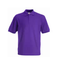PE Polo Top (Purple) with Logo - Iveshead School