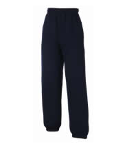 Joggers (Navy Blue) with Logo - Holywell Primary School
