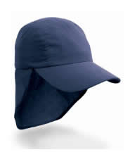 Legionnaire Hat (Navy Blue) with Logo - St Clares Coalville