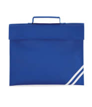 Book Bag (Royal Blue) with Logo - St Winefride's Catholic Voluntary Academy