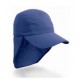 Legionnaire Hat (Royal Blue) with Logo  - Burton on the Wolds Primary School