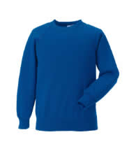 Sweatshirt (Royal Blue) with Logo - Holywell Primary School