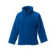 Fleece (Royal Blue) with Logo - Burton on the Wolds Primary School