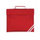 Book Bag (Red) with Logo - Robert Bakewell School