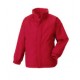 Reversible Jacket (Red) with Logo - Robert Bakewell School