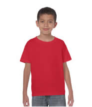 P.E. T-Shirt (Red) with Logo - Bishop Ellis Catholic Primary School