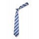 Clip on Tie (Royal/White) - Boothwood School