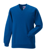Sweatshirt (Royal Blue) with Logo - St Winefride's Catholic Voluntary Academy